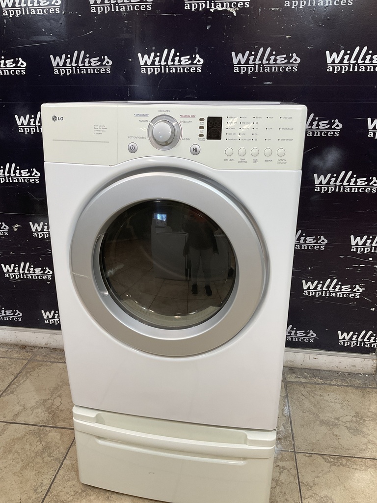 Lg Used Natural Gas Dryer 27inches (White) 