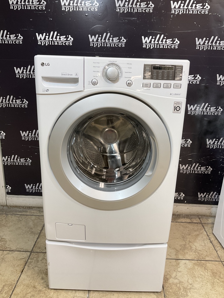 Lg Used Washer Front-load 27inches (White) 