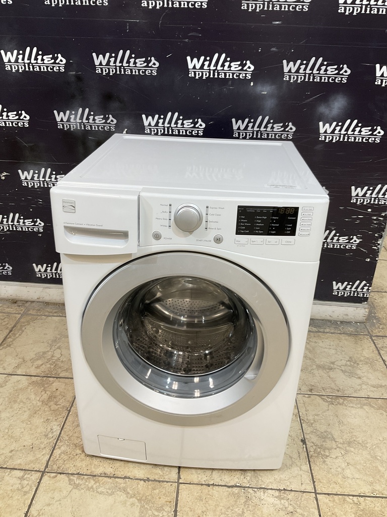 Kenmore Used Washer Front-load 27inches (White) 