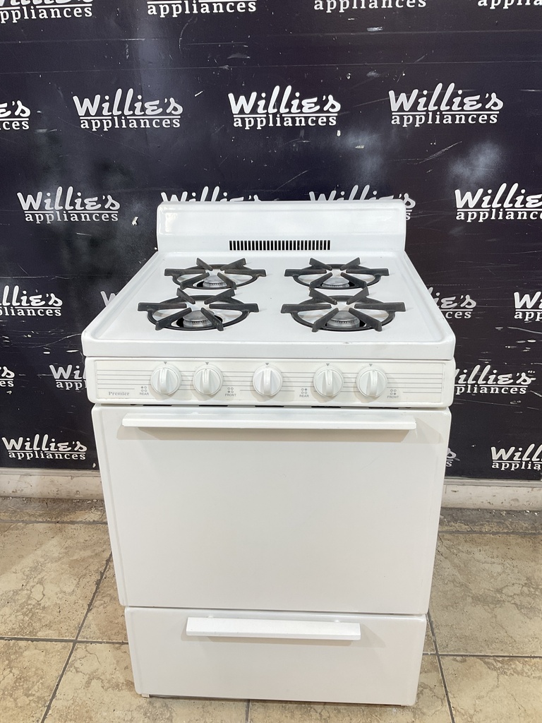 Premier Used Natural Gas Stove 24inches (White)