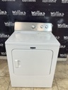 Maytag Used Electric Dryer 220volts (30 AMP) 29inches {no cord} (White) 