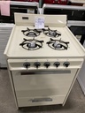 Magic Chef Used Natural Gas Stove 24inches (Bisque) 