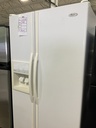 Whirlpool Used Refrigerator Side by Side 36x69 (White) 