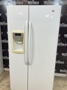 Ge Used Refrigerator Side by Side Counter Depth 36x69 1/2” 