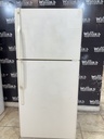 Ge Used Refrigerator Top and Bottom 30x67 (Bisque) 