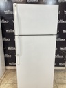 Ge Used Refrigerator Top and Bottom 28x67 (White) 