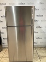 Frigidaire Used Refrigerator Top and Bottom 30x66 (Stainless Steel) 
