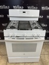 Ge Used Natural Gas Stove 30inches (White) 