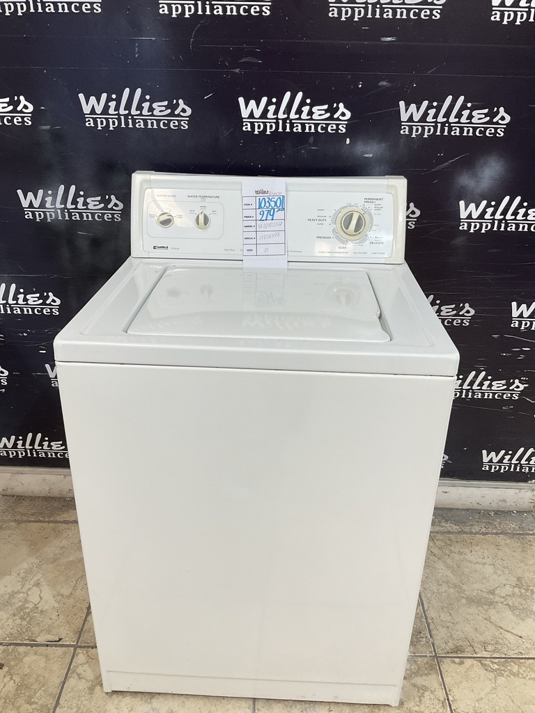 Kenmore Used Washer Top-load 27inches 