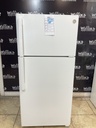 Ge Used Refrigerator Top and Bottom 28x61 1/2” (White) 