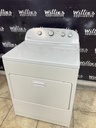 Whirlpool Used Electric Dryer 220volts (30 AMP) 29inches {3 prong} (White) 