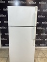 Ge Used Refrigerator Top and Bottom 28x65 (White) 