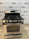 Ge Used Natural Gas Stove 30inches (Stainless Steel) 