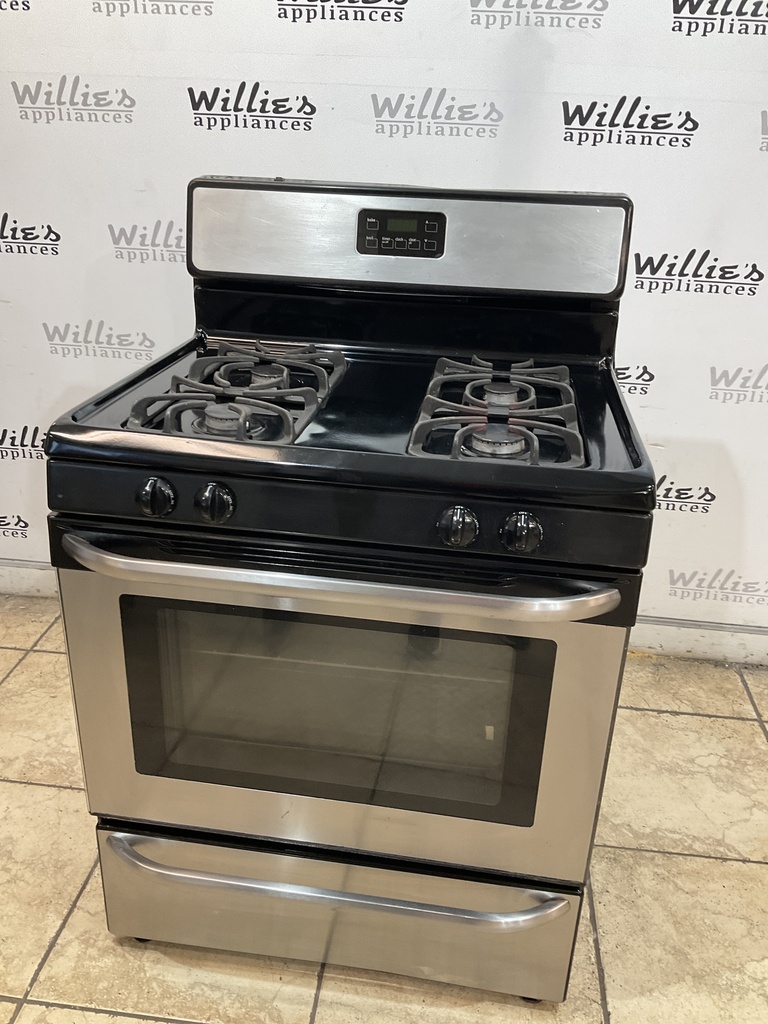 Frigidaire Used Natural Gas Stove 30inches (Stainless Steel) 