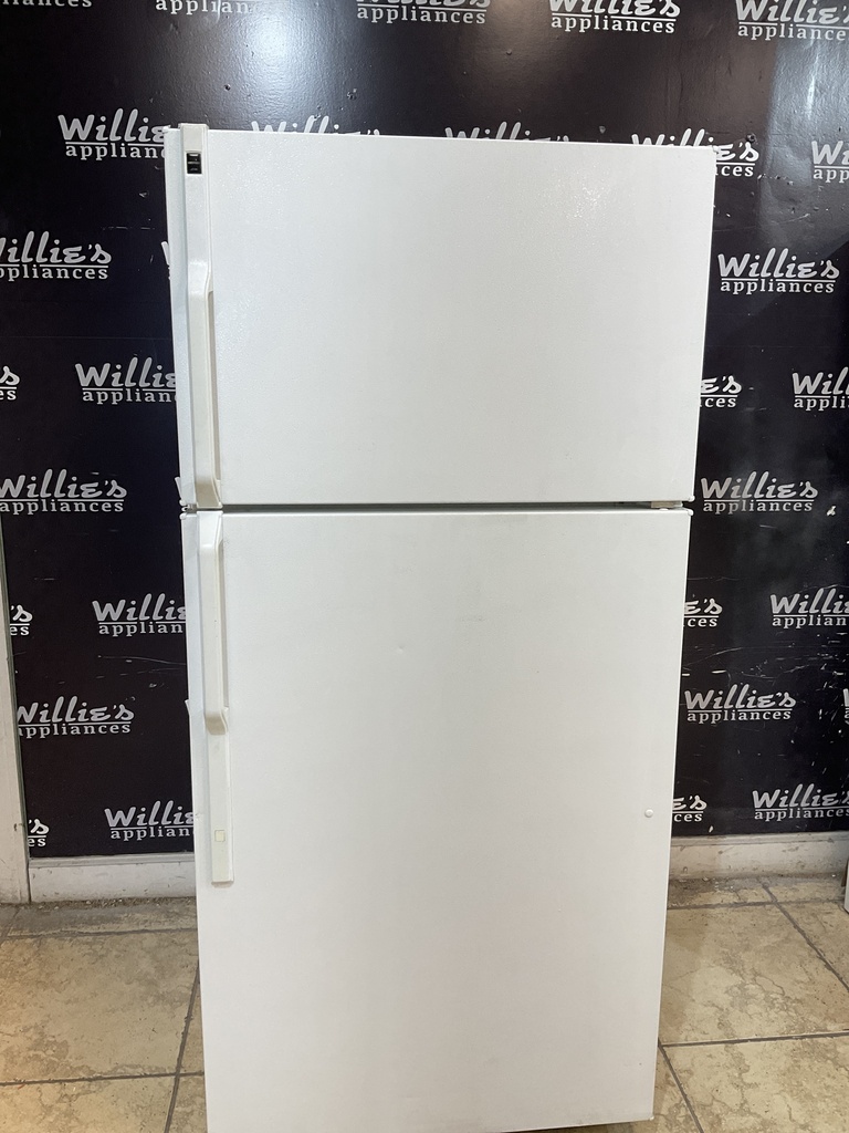 Hotpoint Used Refrigerator Top and Bottom 28” x 61 1/2” (White)