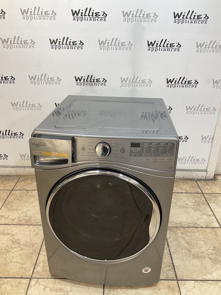 Whirlpool Used Washer Front-load 27inches (Grey) 