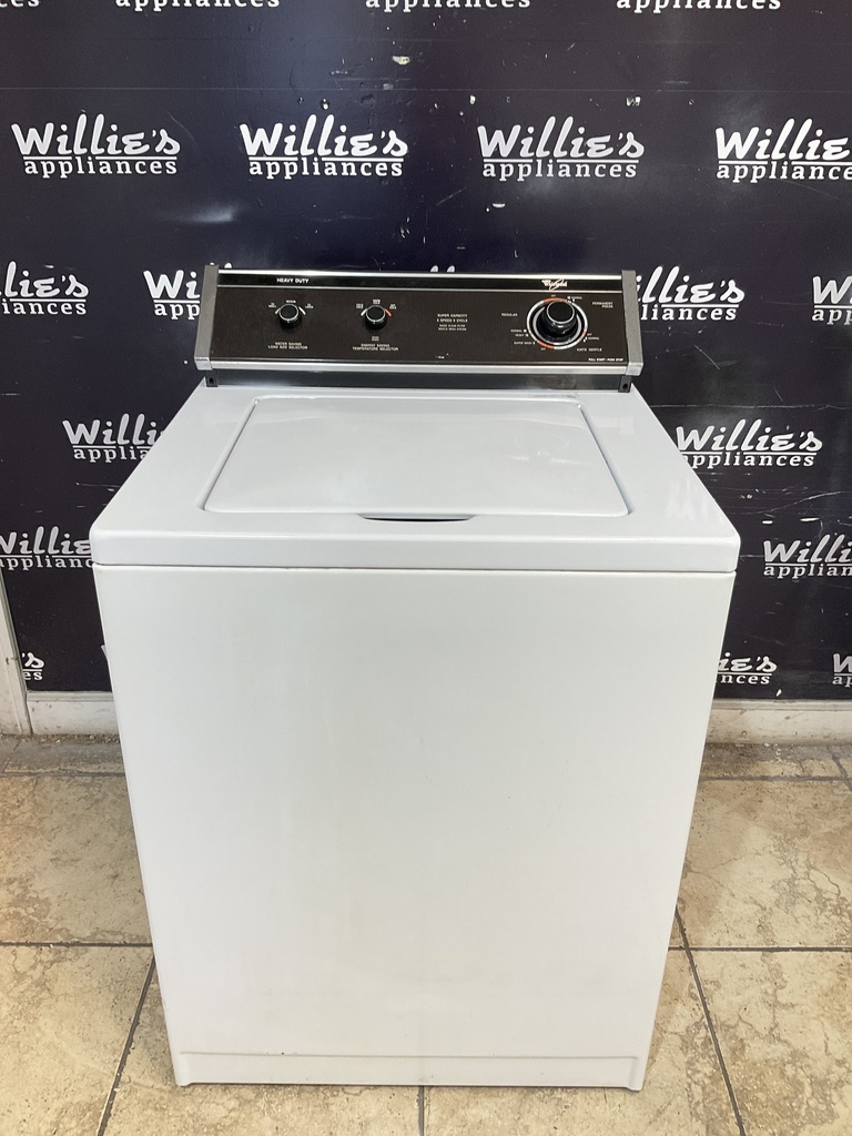 Whirlpool Used Washer Top-load 27inches (White) 
