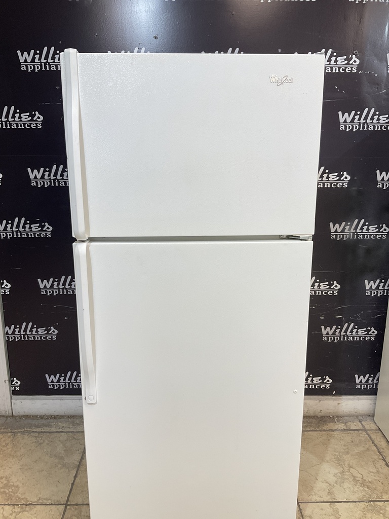 Whirlpool Used Refrigerator Top and Bottom 28x63 