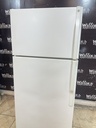 Ge Used Refrigerator Top and Bottom 28x61 1/2” (White) 