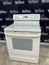 Ge Used Electric Stove 30inches {no cord} (Bisque)