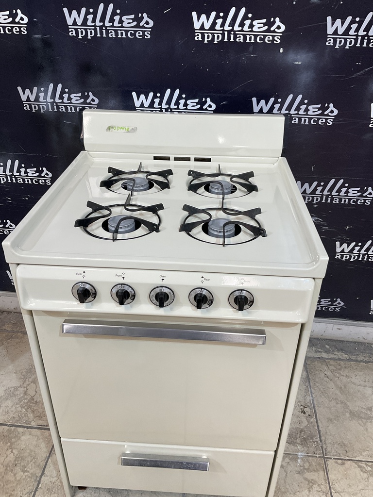 Tappan Used Gas Propane Stove 24inches