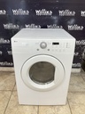 Lg Used Electric Dryer 220volts (30 AMP) 27inches {3 prong} (White) 