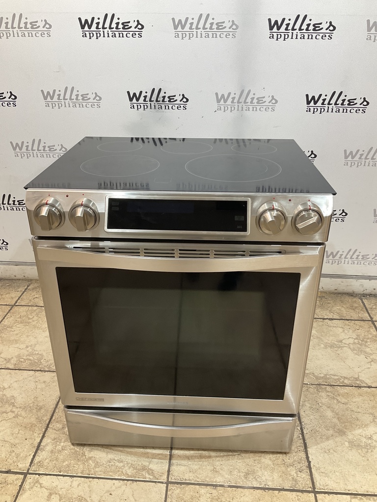 Samsung Used Electric Stove 30inches {no cord} 