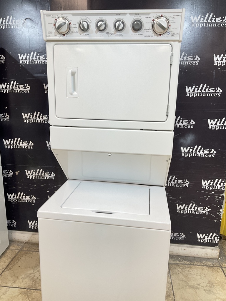 Whirlpool Used Natural Gas Unit Stackable 27x72 ” (White) 