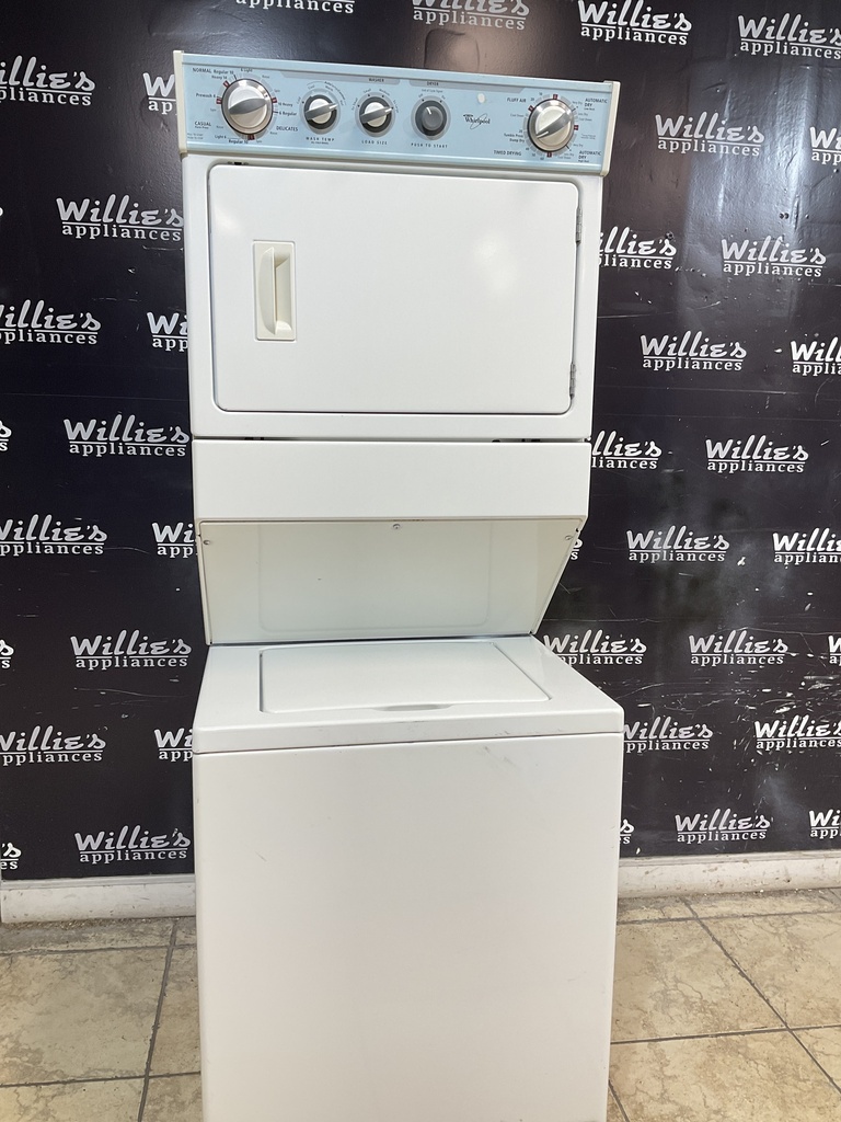 Whirlpool Used Natural Gas Unit Stackable 27x73 (White) 