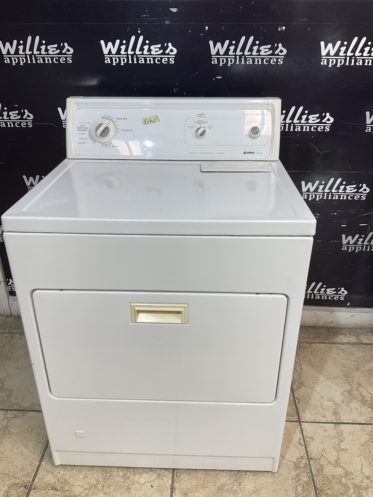 Kenmore Used Natural Gas Dryer 29inches (White) 