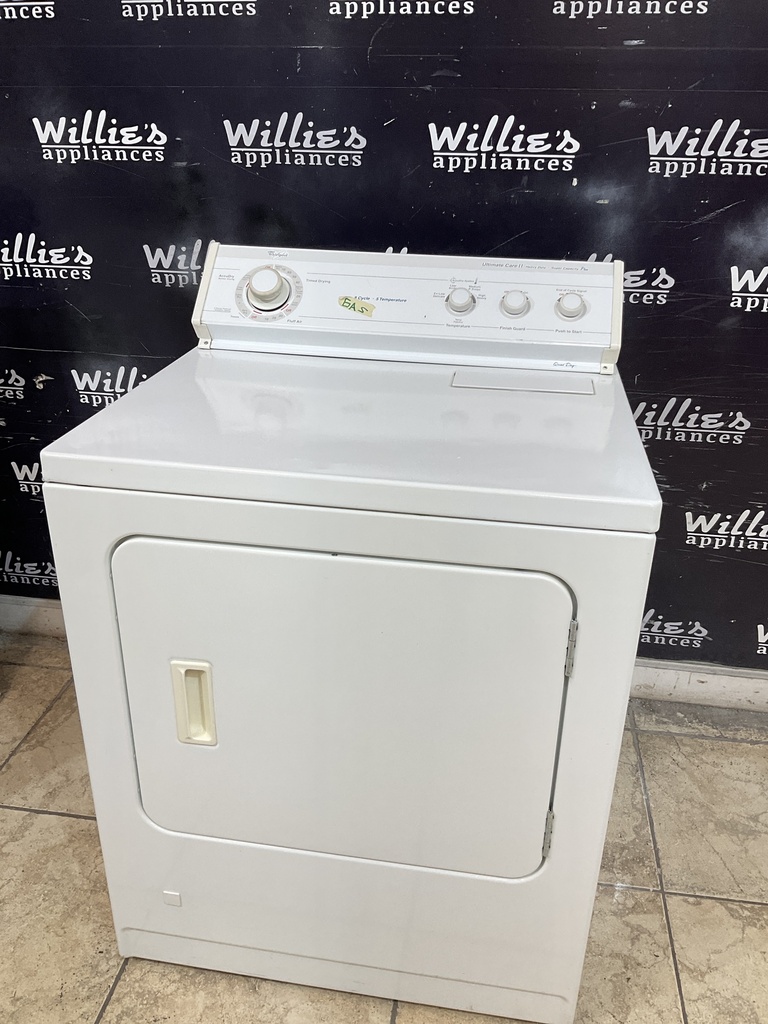 Whirlpool Used Natural Gas Dryer 29inches (White)