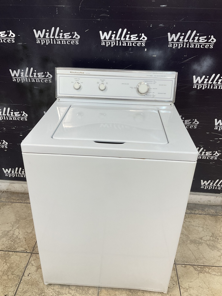 KitchenAid Used Washer Top-load 27inches (White) 