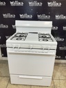 Galaxy Used Natural Gas Stove 30inches (White) 
