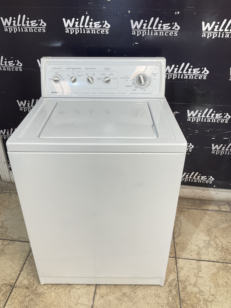 Kenmore Used Washer top-load 27inches (White) 