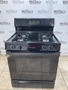 Ge Used Natural Gas Stove 30inches (Black) 
