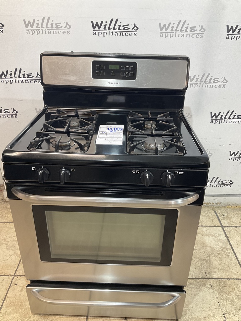 Frigidaire Use Natural Gas Stove 30inches (Stainless Steel) 