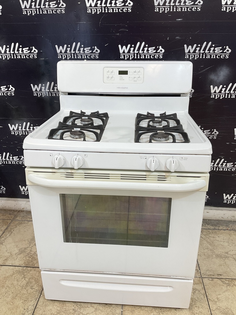 Frigidaire Used Natural Gas Stove 30inches (White) 