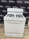 Amana Used Natural Gas Stove 30inches (White) 
