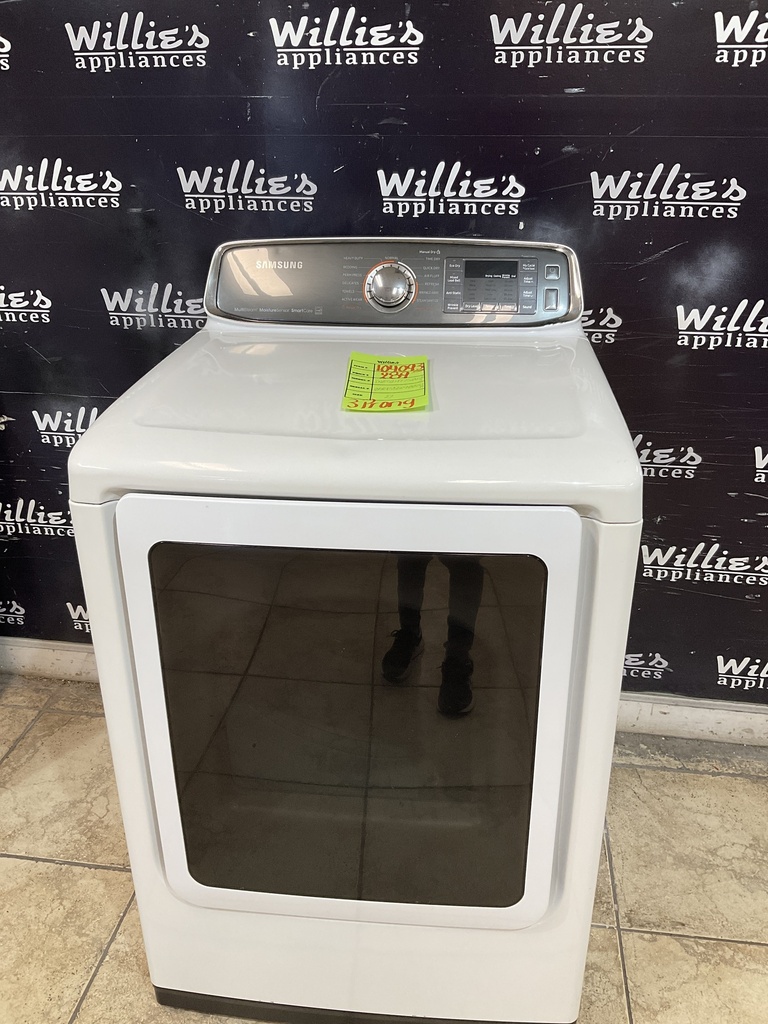 Samsung Used Electric Dryer 220volts (30 AMP) 27inches {3 prong} (White) 