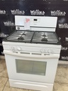 Whirlpool Used Natural Gas Stove 30inches (white) 