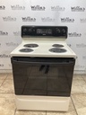 Hotpoint Used Electric Stove 220volts (40/50 AMP) 30inches {no cord} (Bisque/Black)