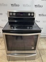 Whirlpool Used Electric Stove 220volts (40/50 AMP) 30inches {no cord} (Stainless Steel) 