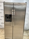 Frigidaire Used Refrigerator side by Side 36x69 1/2” (Stainless Steel) 