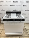 Hotpoint Used Natural Gas Stove 30inches (white/black) 