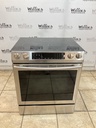 Samsung Used Electric Stove 220volts (40/50 AMP) 30inches {no cord} (Stainless Steel) 