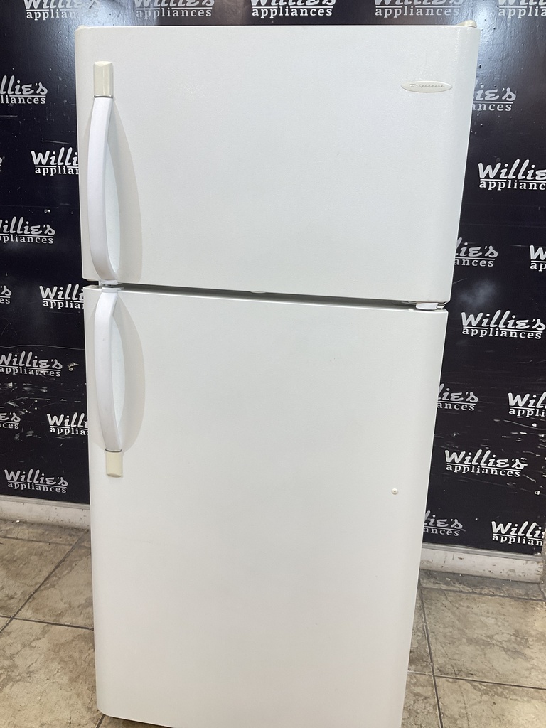 Frigidaire Used Refrigerator Top and Bottom 30x66 (White) 
