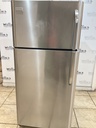 Frigidaire Used Refrigerator Top and Bottom 30x66 (Stainless Steel) 