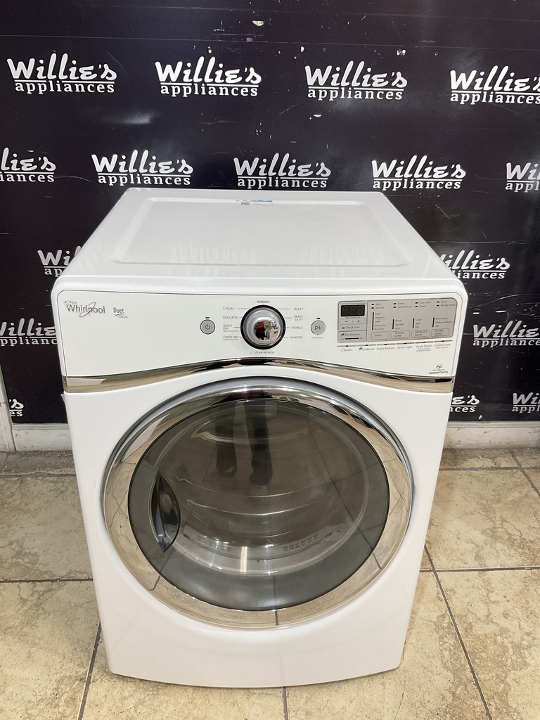 Whirlpool Used Electric Dryer 27inches {4 prong} (White) 