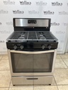 Whirlpool Used Natural Gas Stove 30inches (Stainless Steel)