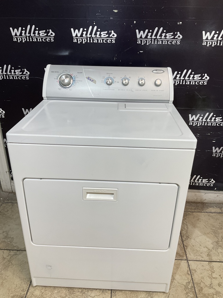 Whirlpool Used Natural Gas Dryer 29inches (White) 